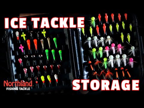 Ice Fishing Tackle Storage Systems 