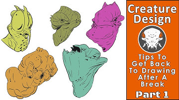 Creature Design in Clip Studio - Get Back to Drawing After a Break