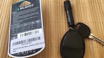 OLIGHT i3E EOS AAA EDC Keychain Flashlight review