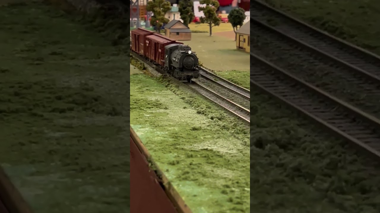 Steam Train passes with horn