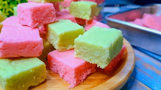 Coconut Candy | Rose Candy | Pandan Coconut | Nariyal Barfi | Creamy & Chewy Coconut Delight screenshot 4