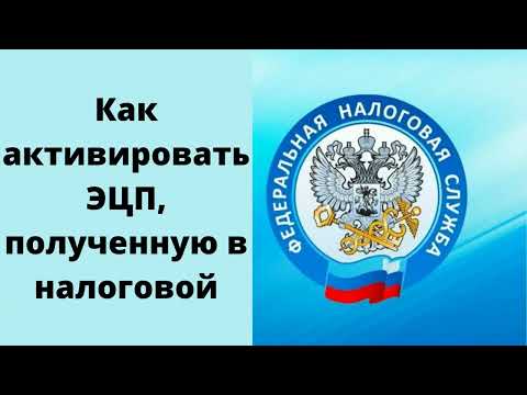 Как активировать ЭЦП, полученную в налоговой. Как установить сертификат ЭЦП ФНС на компьютер.