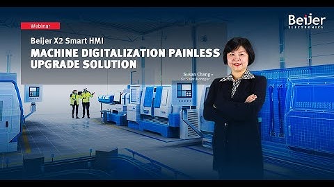 Beijer X2 Smart HMI   Machine Digitalization Painless Upgrade Solution
