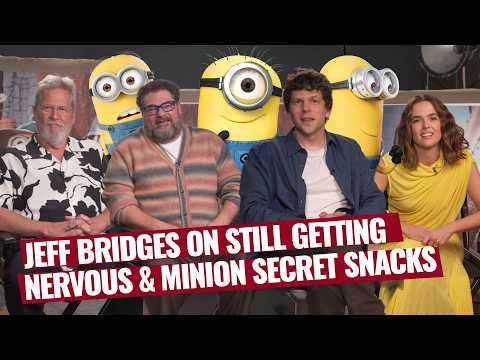 Banter, Nerves & Catering Table Craziness with the Cast of Minions & Monsters