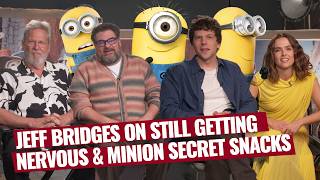 Banter, Nerves & Catering Table Craziness with the Cast of Minions & Monsters