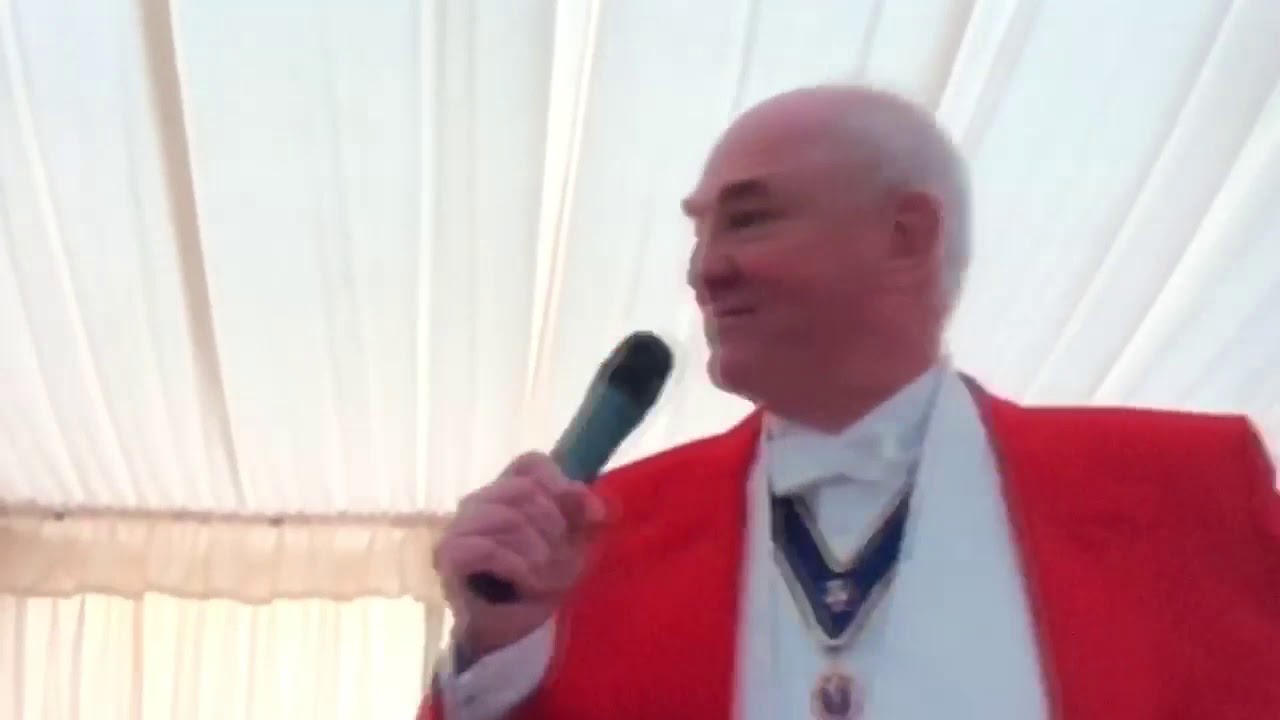 Wedding Toastmaster in action