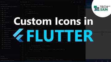 How to add your own custom icons in your Flutter application made easy.