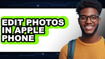 How to Edit Photos in Apple Phone (only Way)