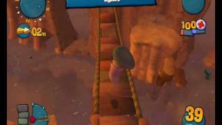 Worms 4 - Mission #14 - Doom Canyon