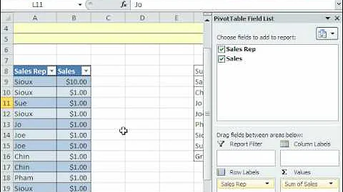 Excel Magic Trick 556: Change PivotTable Source Data (Pivot Table)