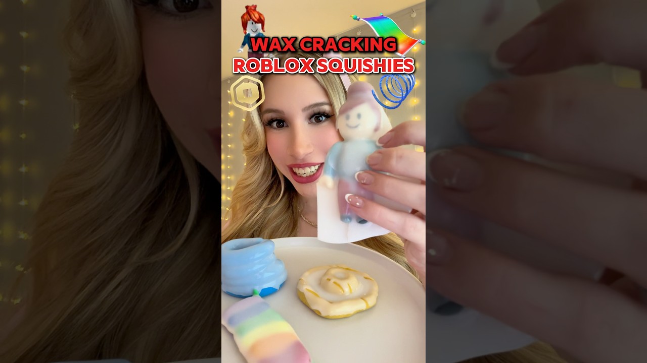 “FAILED” ASMR “ROBLOX” WAX CRACKING SQUISHIES! 😫🥓😱