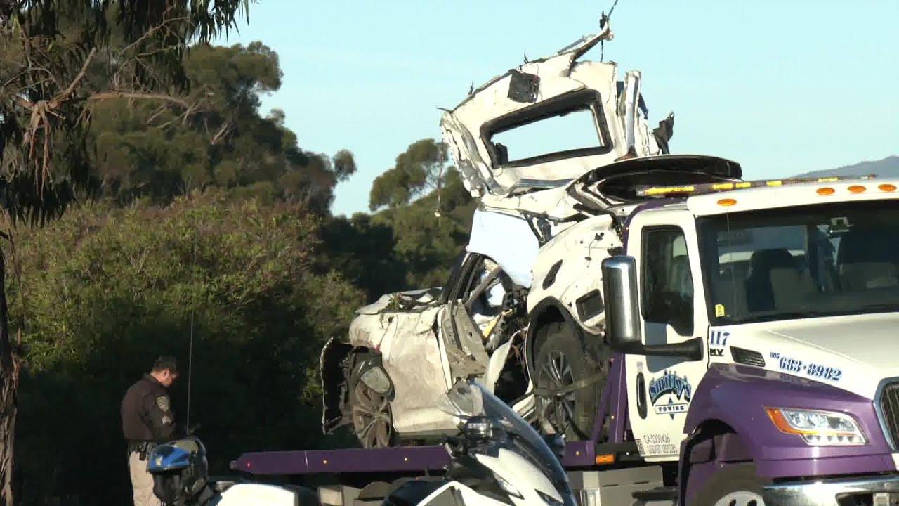 Driver Pronounced at the Scene After Slamming Into Tree Along Hwy 101 ...