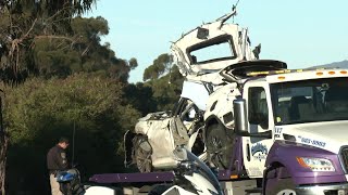 Driver Pronounced at the Scene After Slamming Into Tree Along Hwy 101