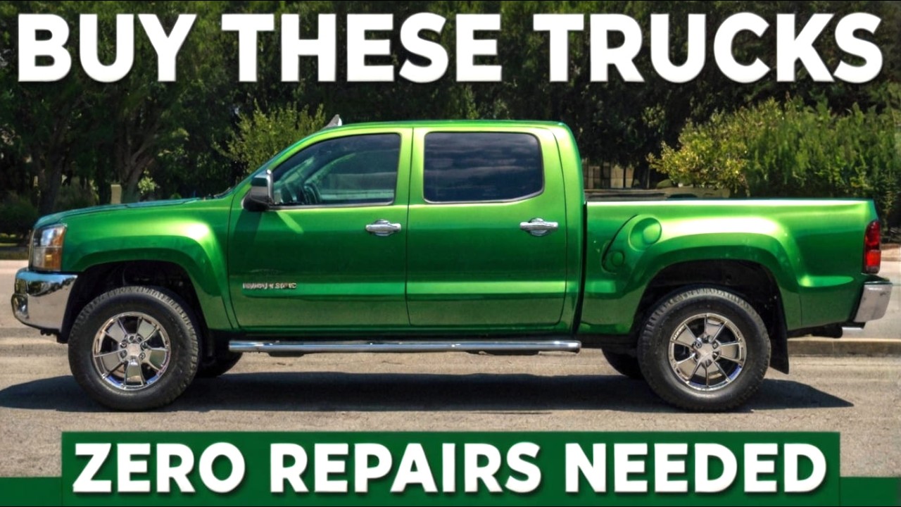 5 самых надежных грузовиков... (Механики утверждают, что не требуют никакого ремонта!)