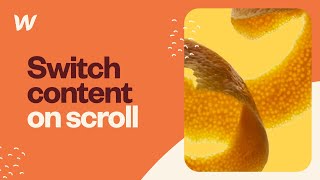 🔴 LIVE - Switch Content on Scroll in Webflow