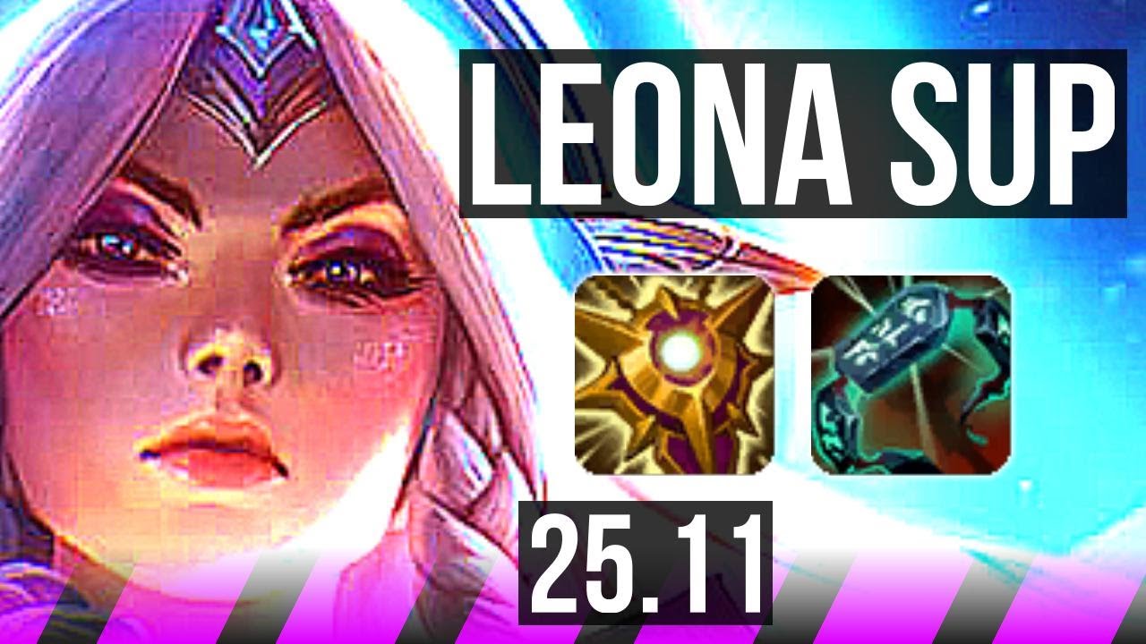 LEONA & Tristana vs NAUTILUS & Syndra (SUP) | EUW Master | 25.11