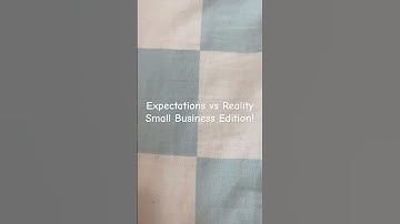 Expectations VS Reality Small Business Edition #smallbusiness #beads #bracelet #handmade #kandi