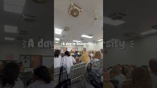 A Day in University #shorts #shortsviral  #komalch7 #vlog #university #unilife #fyp