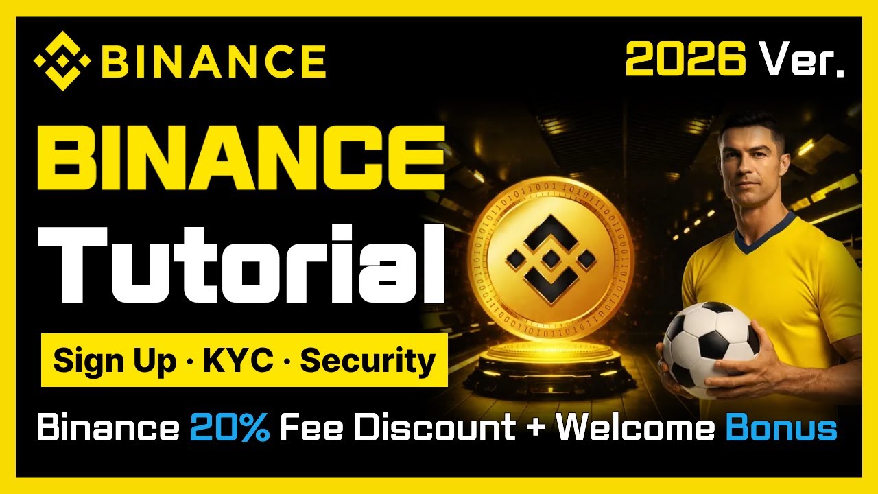 Binance Account Create Guide 2026ㅣEasy Sign Up & KYC Verification
