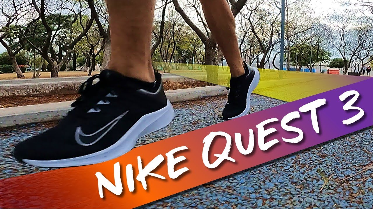 Señora vanidad Mierda NIKE QUEST 3 RESEÑA / REVIEW - YouTube