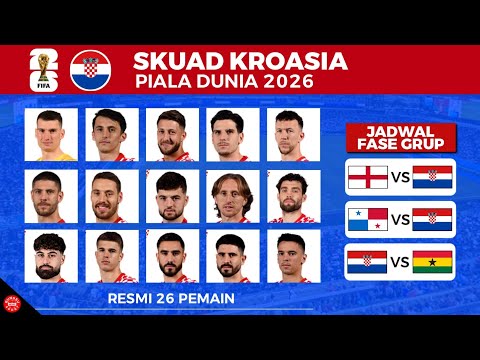 BARI4D x kaki77 - Daftar Pemain Kroasia Piala Dunia 2026 - FIFA World  Cup 2026