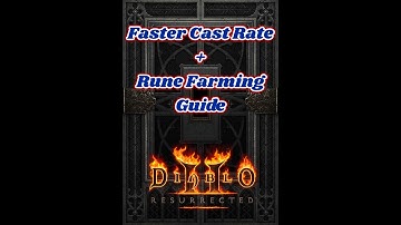 Unreal Guide | Starting Sorceress Faster Cast Rate(FCR) + Rune Farming (D2: Resurrected)