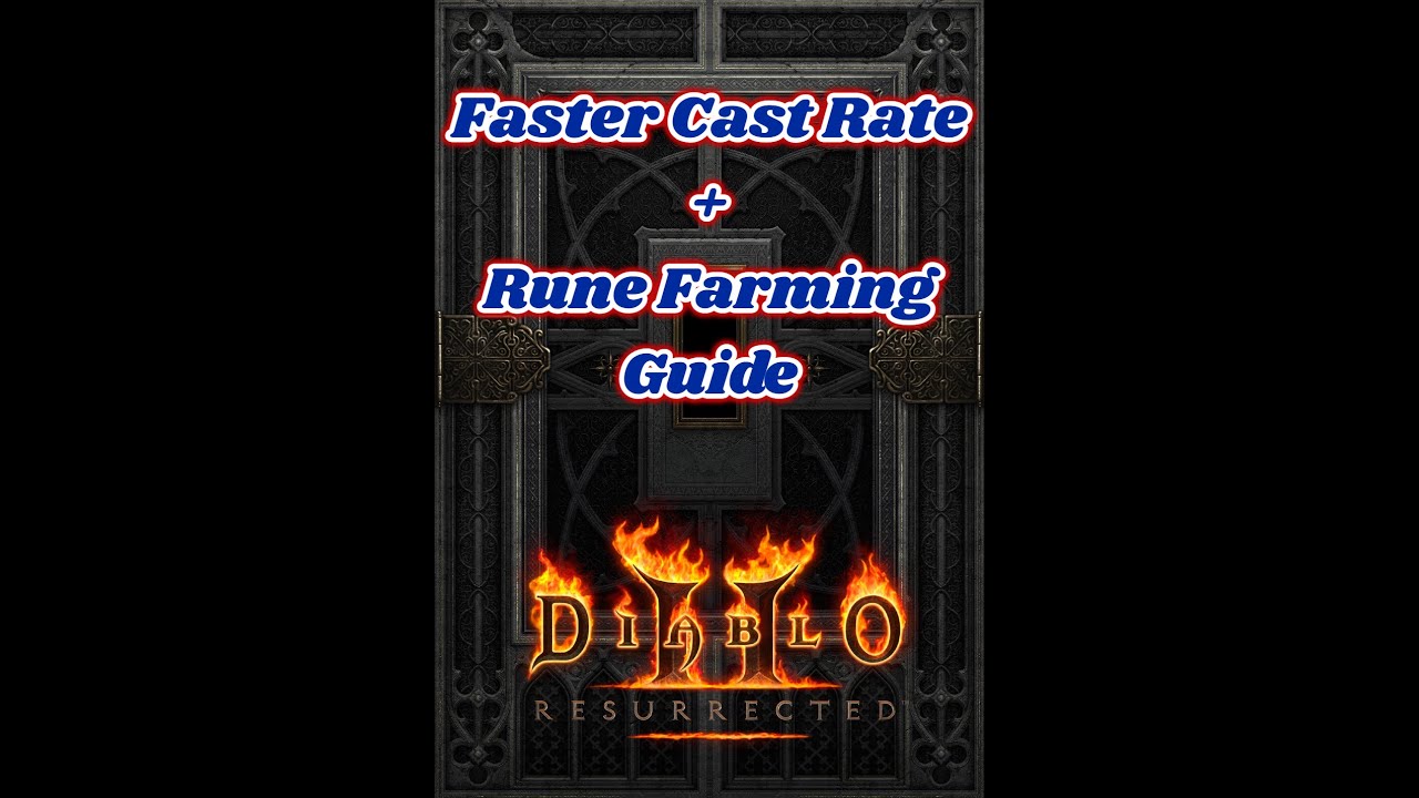 Unreal Guide Starting Sorceress Faster Cast Rate(FCR) + Rune Farming