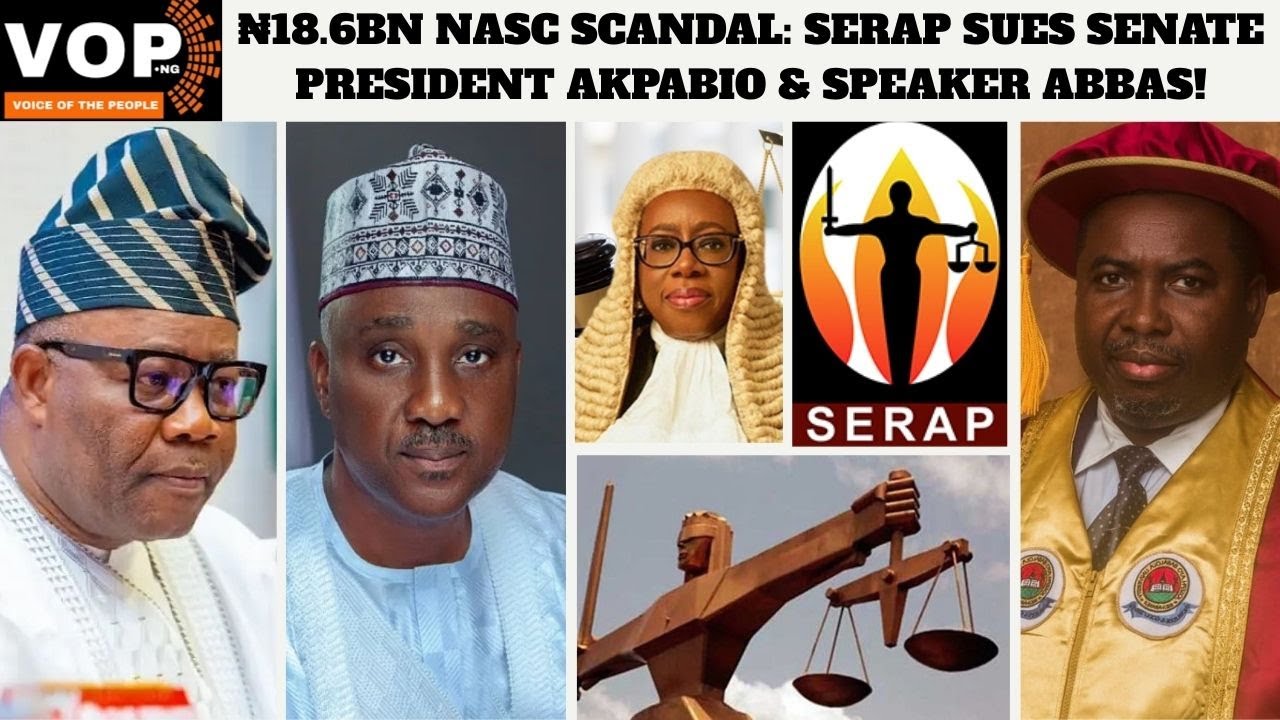 SERAP Drags Akpabio, Abbas to Court Over Missing ₦18.6Bn NASC Funds