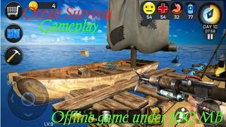 Ocean Survival Gameplay 🎯. A sea Survival offline game under 100 MB. screenshot 1
