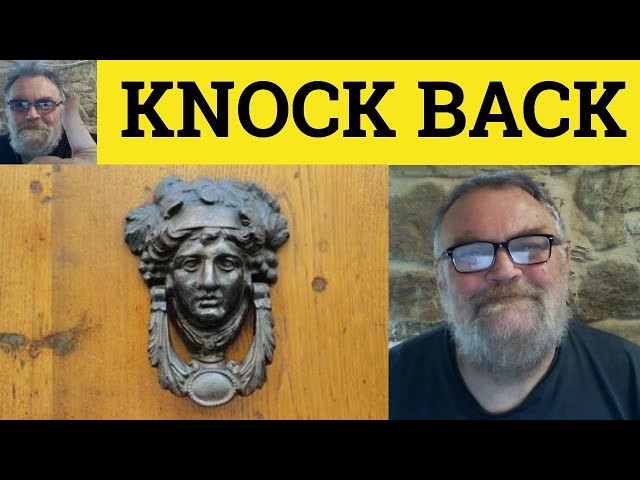 🔵 Knock Out Meaning - Knock Out Examples - Phrasal Verbs - British English  Pronunciation - Knock Out 