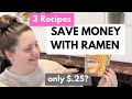 How to make ramen noodles better  tiktok ramen noodle recipe