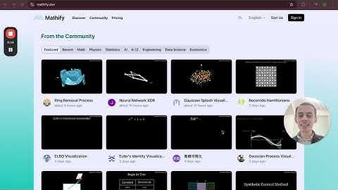 Introducing Mathify: AI-powered math & physics animations — instantly