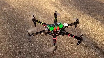 SOLD for $650 - My awesome DJI F550 Hexacopter Death Star Test Flight  1