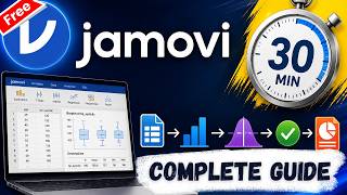 Complete Jamovi Tutorial for Beginners  Data Analysis in 30 Minutes with Interpretation (FREE)