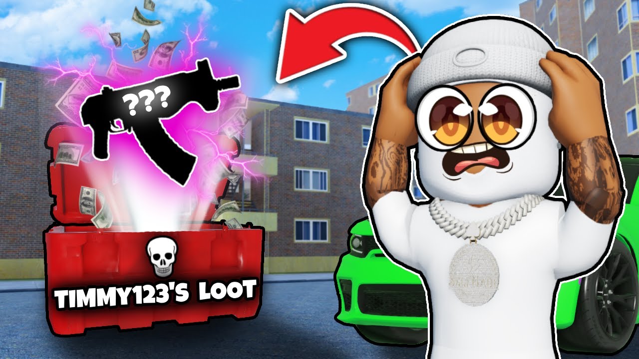 I Looted the RAREST Guns in CHICAGO Roblox… (Tha Raq)