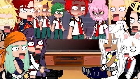 Pro heroes and LOV react to No one calls my friend ugly! || mha/bnha || Gacha Club/Life || my AU ||