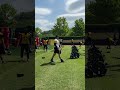 Aaron Rodgers heads to the field for the Steelers first OTA
