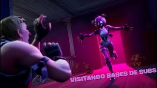 VISITANDO BASES DE SUBS EN FORTNITE SALVAR EL MUNDO