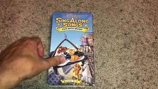 Disney’s Sing Along Songs Fun With Music VHS Review (Redo)
