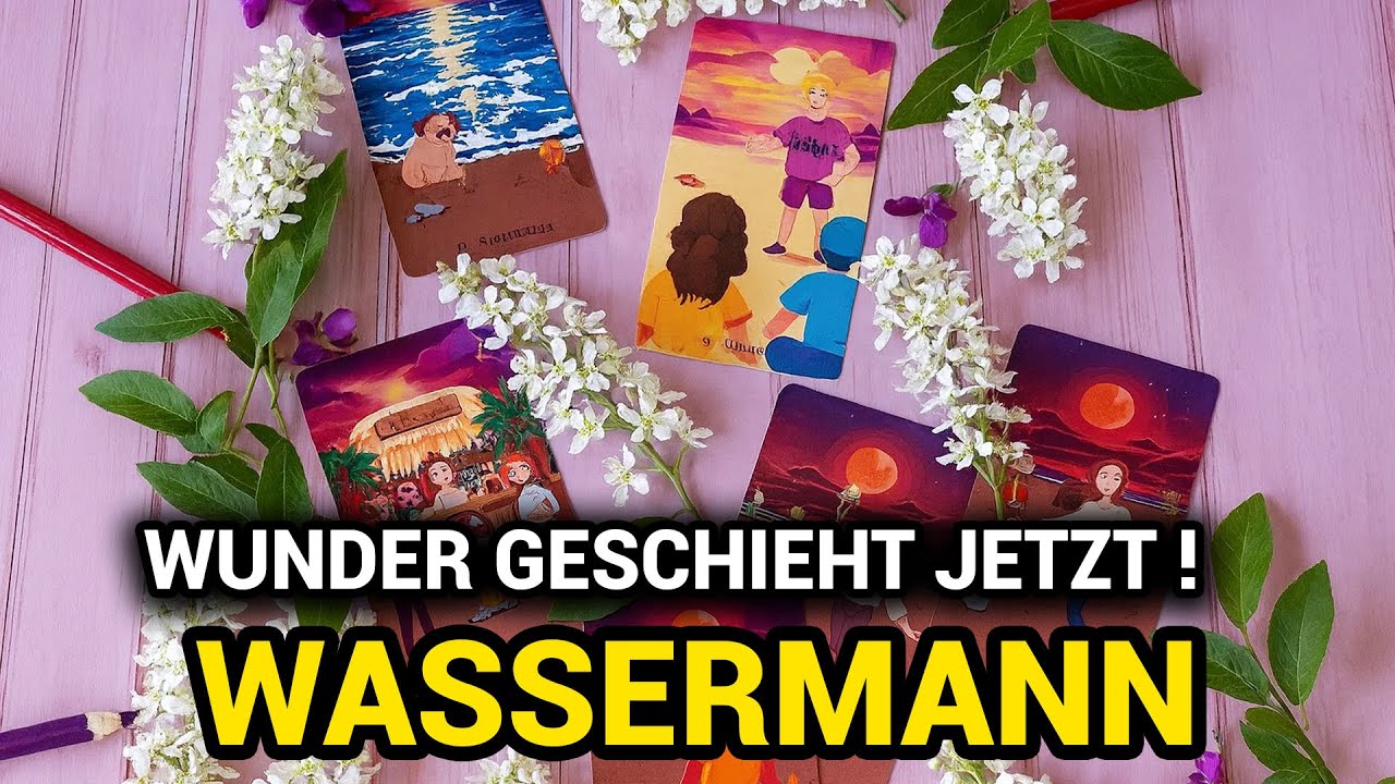 WASSERMANN♒️ DEIN LEBEN WENDET SICH JETZT – DAS WUNDER DER LIEBE KOMMT ! #wassermann