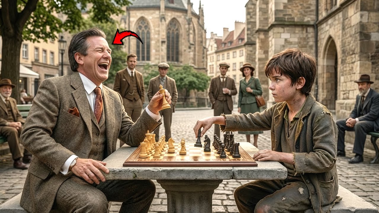 «TI DARÒ 100 MILIONI SE MI BATTI A SCACCHI» — IL MILIARDARIO RIDE, MA IL RAGAZZO POVERO LO SCONVOLGE