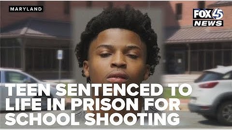 Teen sentenced to life in prison for Joppatowne High School shooting