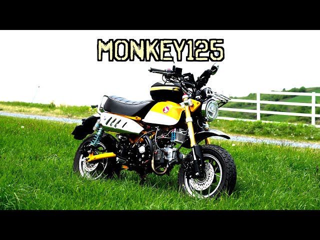 モンキー125 Monkey125】タイヤ ダンロップ K180 慣らしツーリング