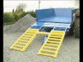 Nc 400l front loading dump trailer