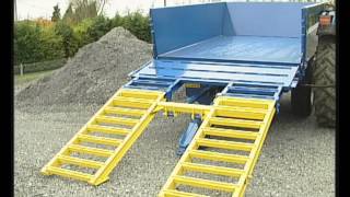 NC 400L Front Loading Dump Trailer by NC Engineering Ltd .Official 124,144 views 11 years ago 3 minutes, 1 second