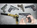 ТОП-5 лучших стволов мира. От пистолета Сердюкова до Glock 17