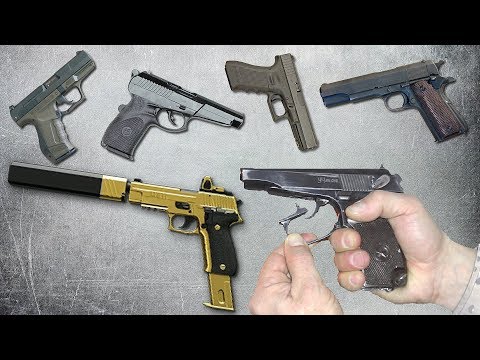 Топ-5 Лучших Стволов Мира. От Пистолета Сердюкова До Glock 17