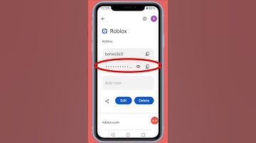 How To See Roblox Password #shorts #roblox #password #viralshort #viralreels #viralvideo #trending