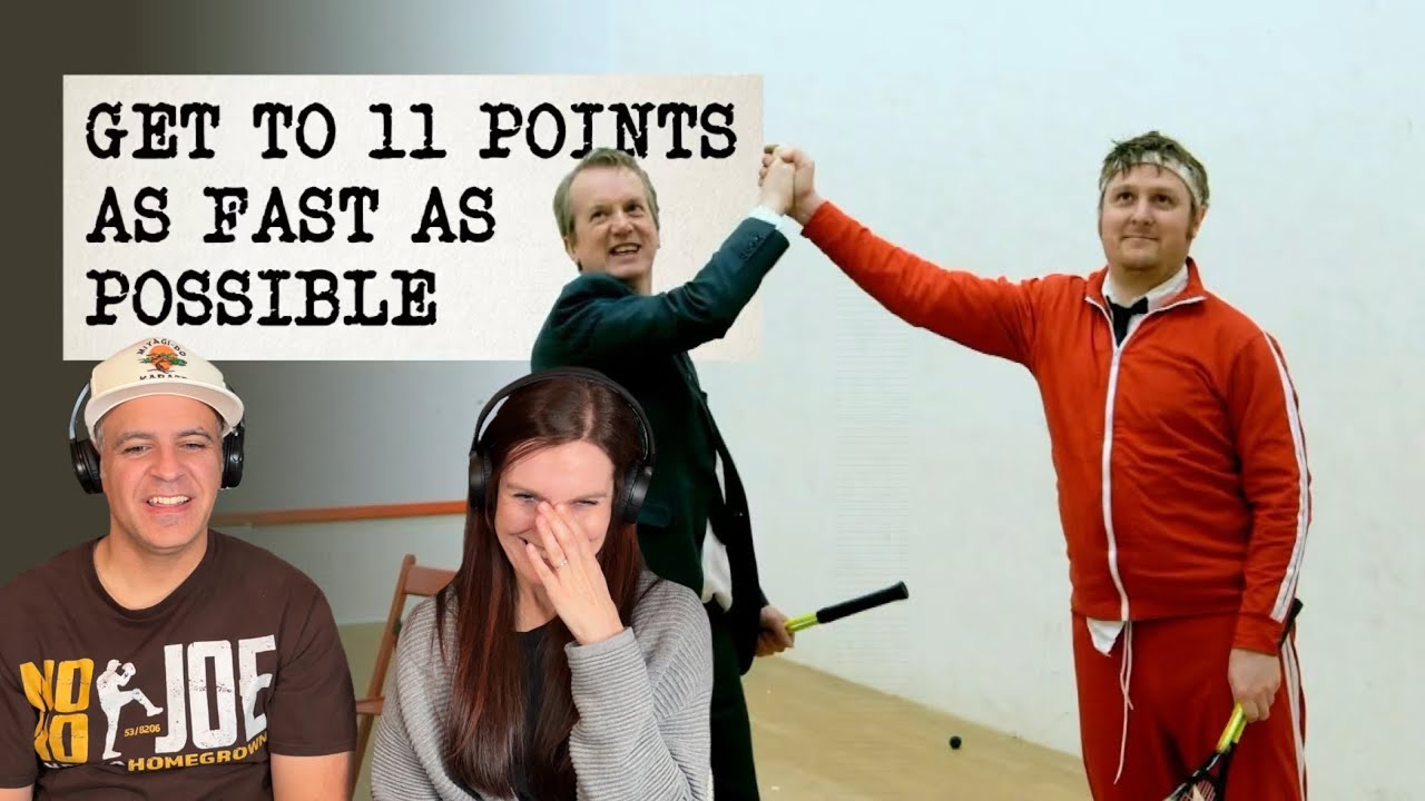 Taskmaster - Squash, First to 11 Points REACTION - YouTube