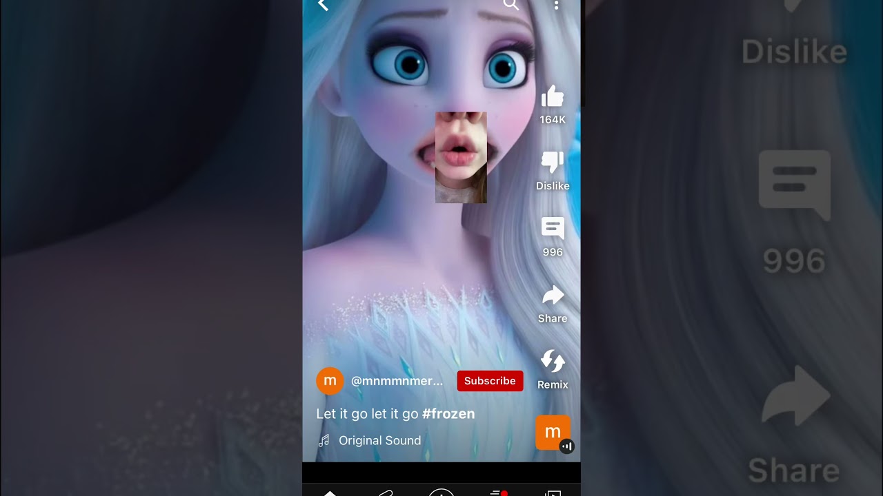 Let it go, let it go 